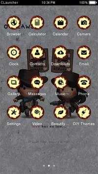 Cowboy Couple Theme C Launcher screenshot 2