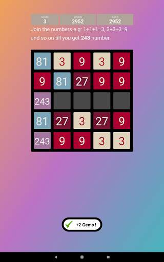 243 Puzzle Game screenshot 11