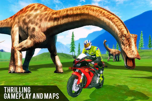 Bike Racing Sim: Dino World screenshot 7