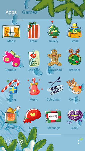 Chrisimas-S GO LAUNCHER THEME screenshot 3