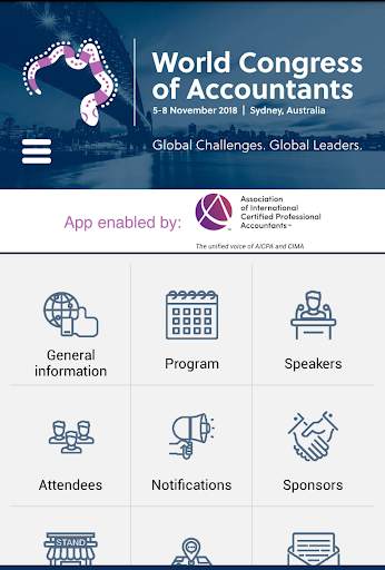 World Congress of Accountants screenshot 2