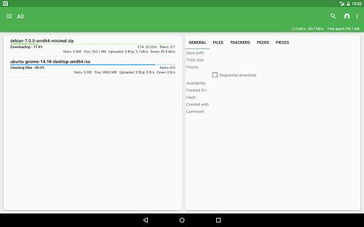 tTorrent Lite - Torrent Client screenshot 11