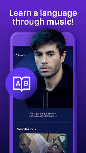 Lirica Spanish German learning screenshot 1
