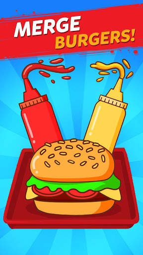 Merge Burger: Food Evolution Cooking Merger screenshot 1