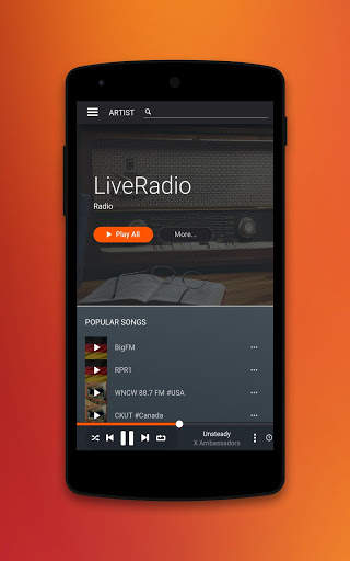 Muse one click, all music. screenshot 3