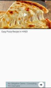 Pizza Making Recipes App Video screenshot 4