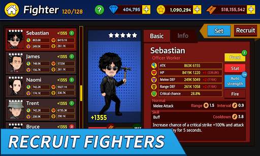 Idle Fighters (Idle War) 7 تصوير الشاشة