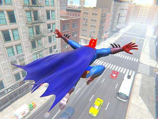 Bat Rope Hero City Rescue Game screenshot 8