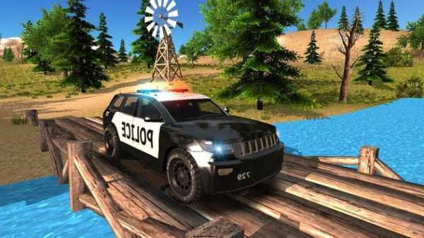 Police Car Offroad Driving screenshot 1