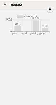 Shopping List: line and bar charts, budge control screenshot 3