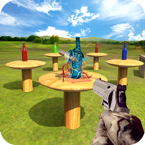 Impossible Bottle Shoot with Gun icon