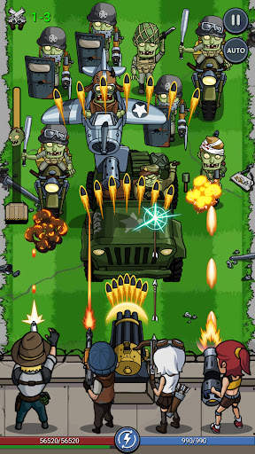 Zombie War Idle Defense Game screenshot 16