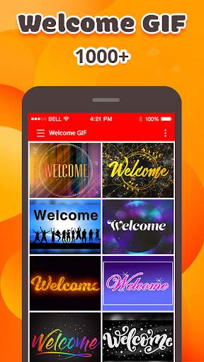 Welcome GIF screenshot 2