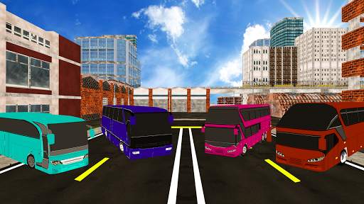 City Coach Bus Parking Simulator Driving School screenshot 6