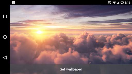 Clouds Video Live Wallpaper screenshot 5