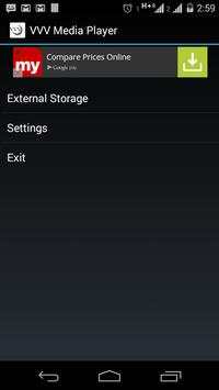VVV Media Player screenshot 1