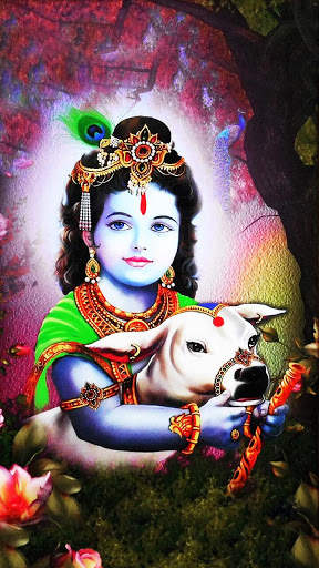 Radhe Krishna HD Wallpaper - Krishna HD Wallpaper screenshot 5