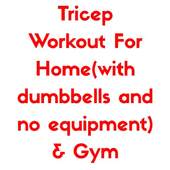 Tricep Exercise - Home & Gym Workout 1.0