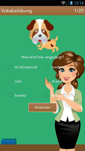Spanischunterricht Demo screenshot 4