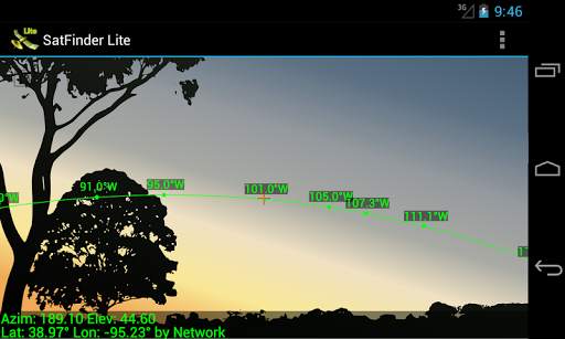 SatFinder Lite - TV Satellites screenshot 2