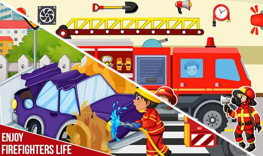 Pretend Play My Firestation Town  : Rescue Fireman screenshot 3