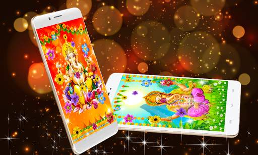 Lord Ganesh Live Wallpaper HD screenshot 1