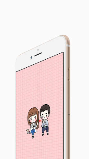 Cute Couple Wallpaper screenshot 1