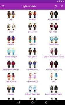 Aphmau Skins for Minecraft PE screenshot 4