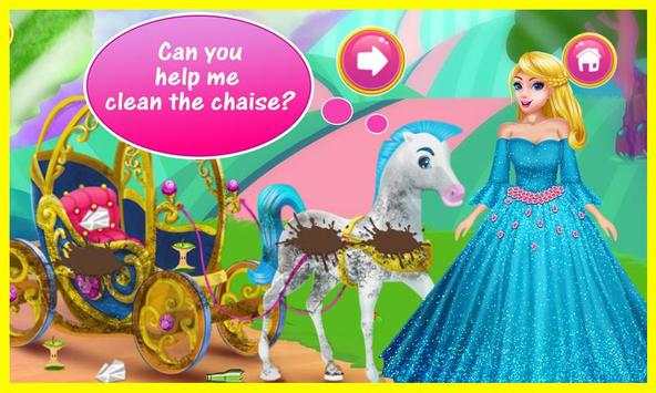Princess Horse Cart Cleaning screenshot 2