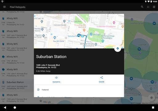 Xfinity WiFi Hotspots скриншот 12