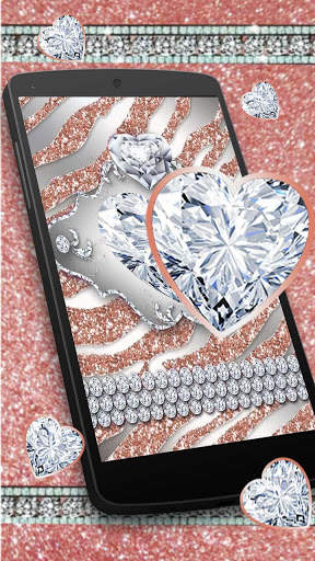 Rose Gold Free Live wallpaper screenshot 1