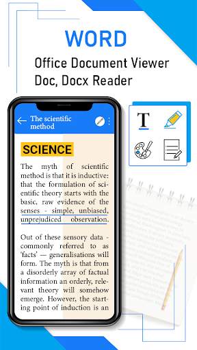Word, Document, Office Reader: Docx, Excel, Slide скриншот 1