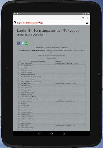 LEPapp - Lupin the 3rd Europan screenshot 6