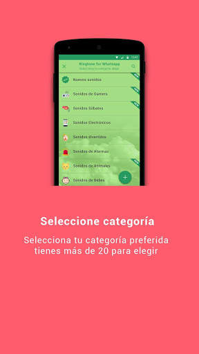 Sonidos para WhatsApp screenshot 1