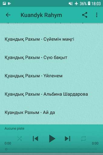 Қуандық Рахым әндері screenshot 3