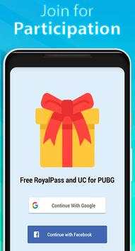 win Royal Pass & UC for PUBG screenshot 1