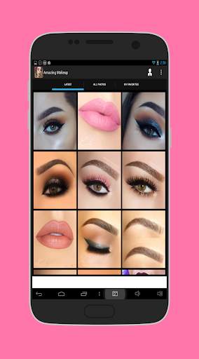 Face makeup photos screenshot 1