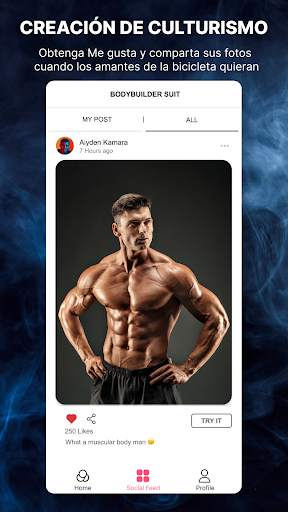 Cuerpo Constructor Foto Editor screenshot 8