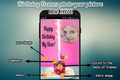 Birthday frames photo your picture new 2020 screenshot 4