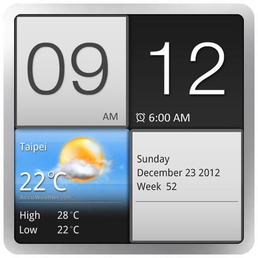 Acer Life Digital Clock icon