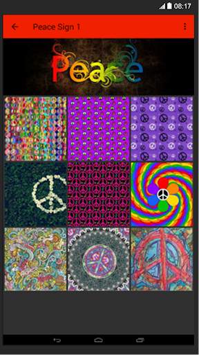Peace Sign Wallpaper screenshot 5