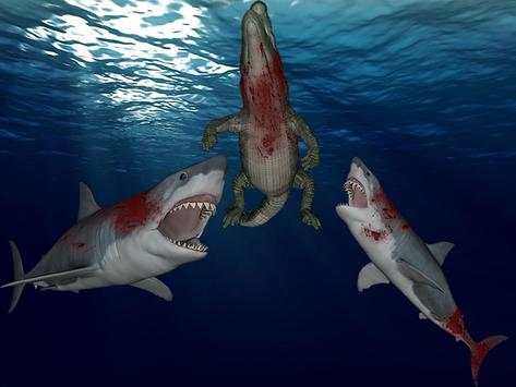 Shark Crocodile Fight screenshot 5
