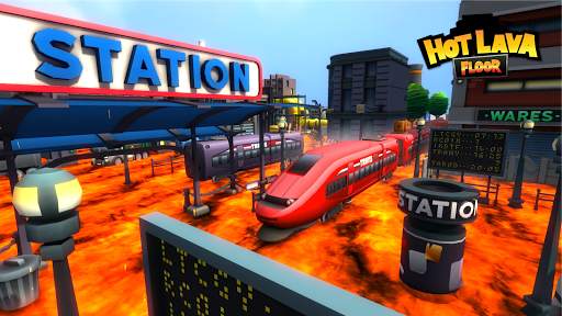 Hot Lava Floor: Urban Escape screenshot 6