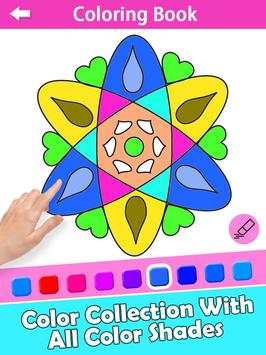 Rangoli Paint And Coloring Games screenshot 5