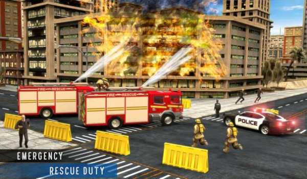 Firefighter Real Robot Transform Firetruck Driving screenshot 10