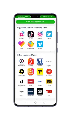 Save From Net Save Videos App 4 تصوير الشاشة