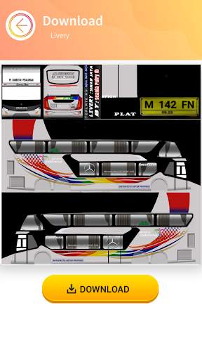 Livery Bus SDD Double Decker screenshot 4
