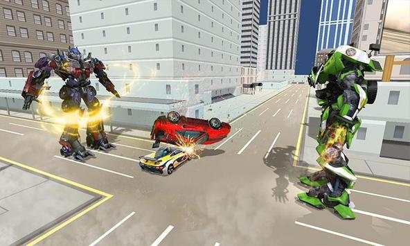 Real Robot Car Transformer Games screenshot 15
