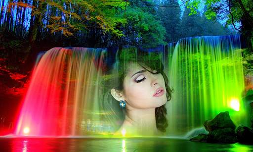 Waterfall  Photo Frames 1 تصوير الشاشة