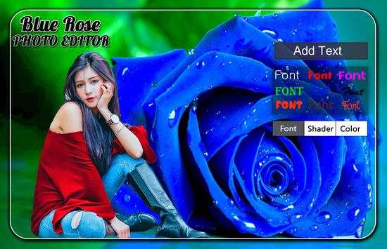 Blue Rose Photo Editor screenshot 2
